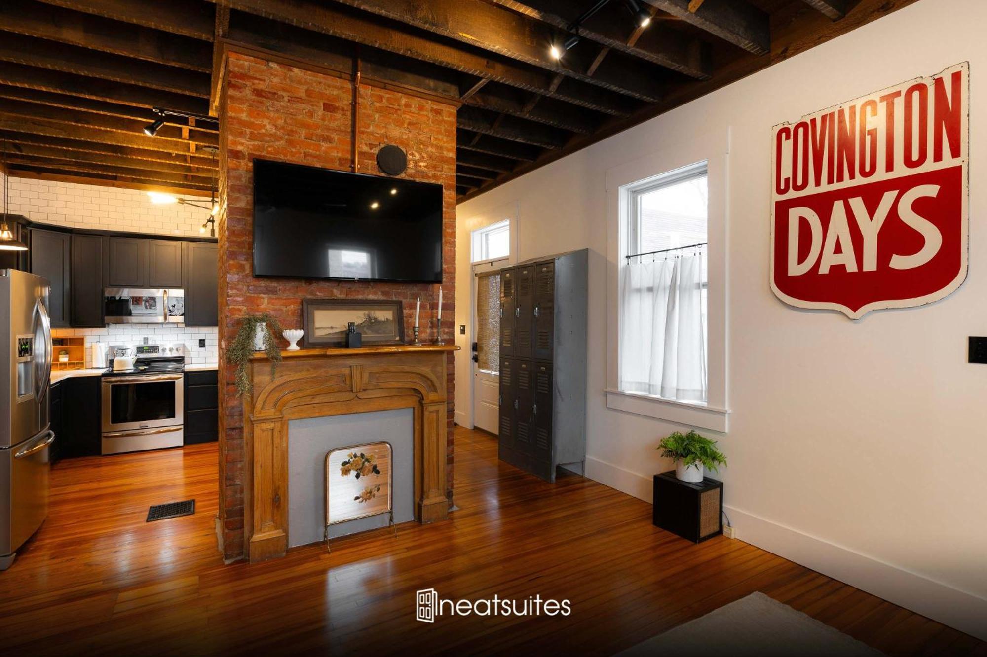 Villa The Corner Brick House Covington Exterior foto